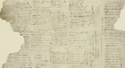 Te Tiriti o Waitangi signed