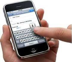 The first texting permitted