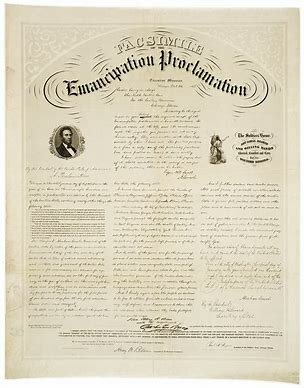 The Emancipation Proclamation