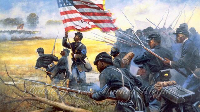 The American civil war started