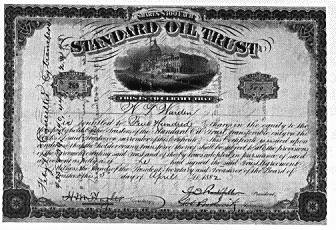 The Organization of Standard Oil Trust