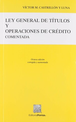 Ley General de Títulos y Operaciones de Crédito