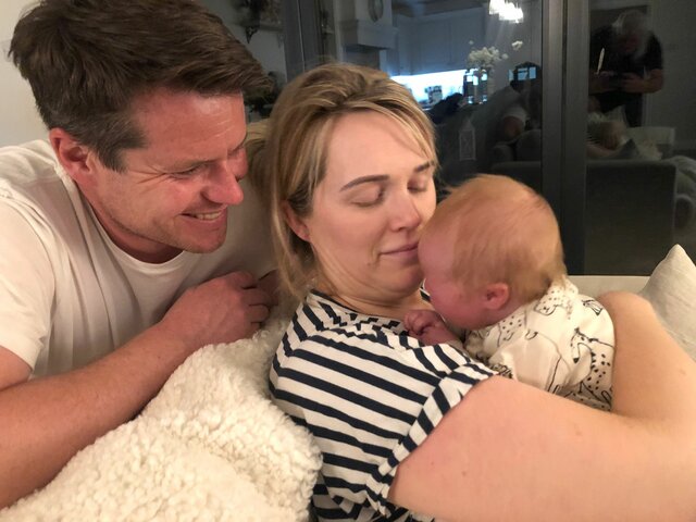 Zachary George Parrish born