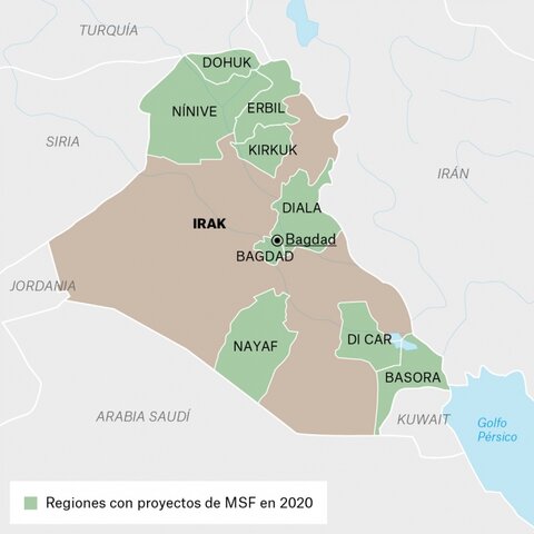 Consolidación de paises iraquíes