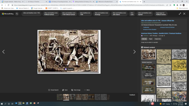 The Alien and Sedition Acts