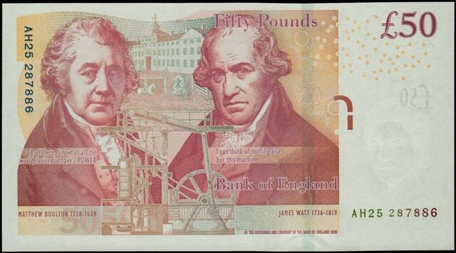 James Watt y Mathew Bolton