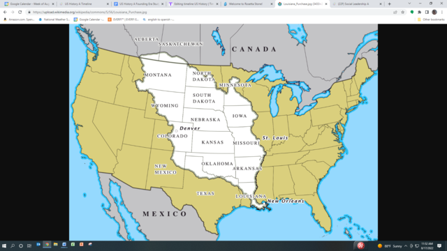 The Lousisiana Purchase