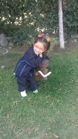 Llevando a mi hija a la escuela