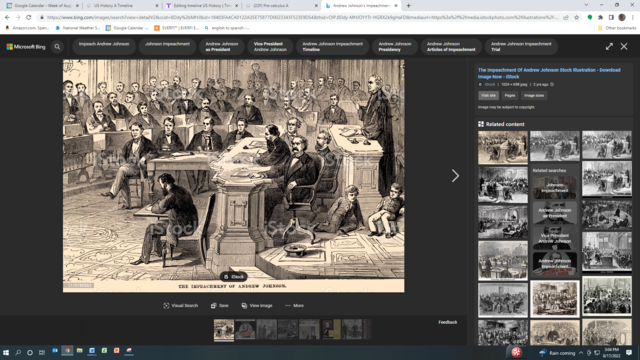 Andrew Johnson’s Impeachment