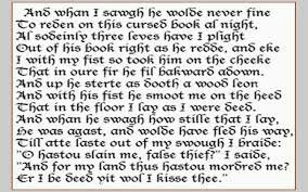 Middle English Writing