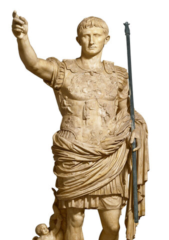 Octavio Augusto el proclamado Emperador