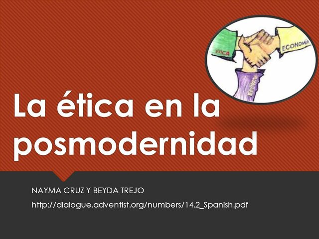 Ética posmoderna