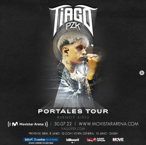 TIAGO PZK - MOVISTAR ARENA