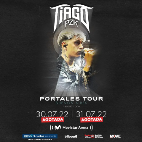 TIAGO PZK . MOVISTAR ARENA