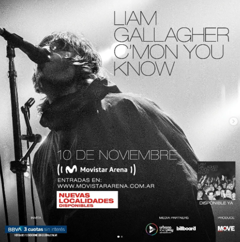 LIAM GALLAGHER - MOVISTAR ARENA