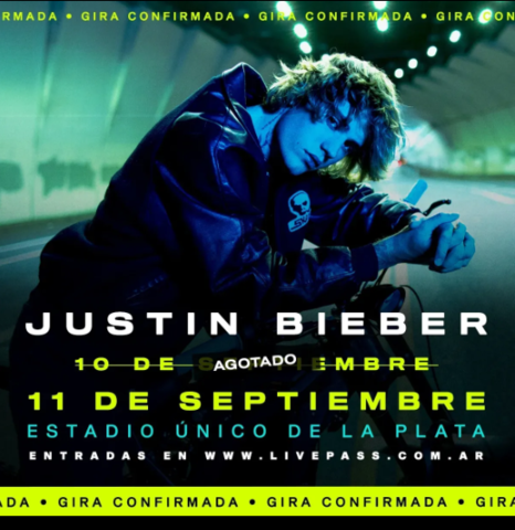 JUSTIN BIEBER - ESTADIO UNICO
