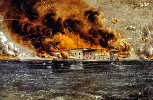 The Firing on Fort Sumter