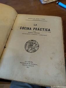 Creación del libro "La cocina práctica"