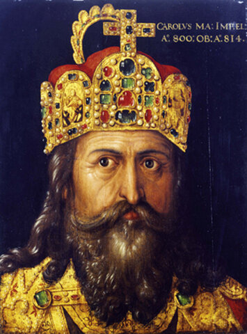 Nascita di Carlo Magno