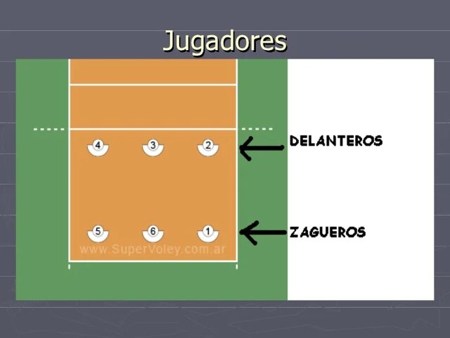 Delanteros y zagueros.