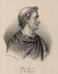 Carlo il Calvo stabilisce che non si potevano costruire castelli senza il suo permesso