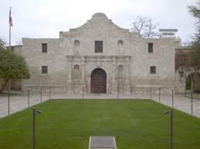 The battle of the Alamo