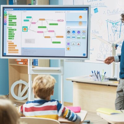 Timeline: Ambientes educativos mediados por TIC "Algo de Historia"