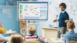 Timeline: Ambientes educativos mediados por TIC "Algo de Historia"