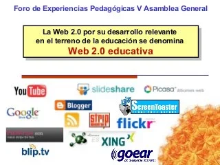 Inclusion Nuevas Tecnologias  «mLearning»que, junto a la concepción de Web 2.0