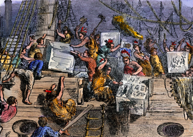 Boston tea party