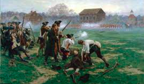 battles of Lexington and conquered