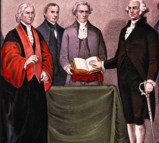 Presidential Inauguration of George Washington