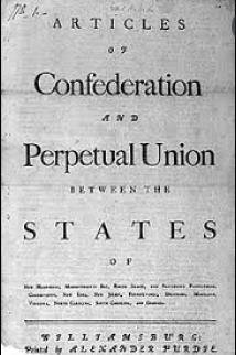 Article of Confederation are Ratified