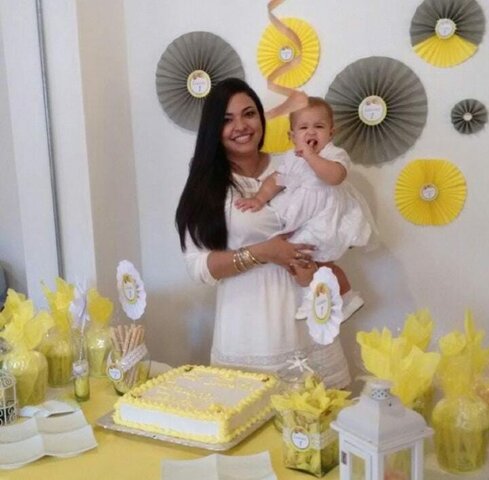 Bautizo de mi sobrina ahijada Luciana