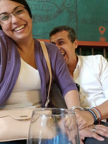 Disfrutando de lo que me gusta con quien me gusta :)