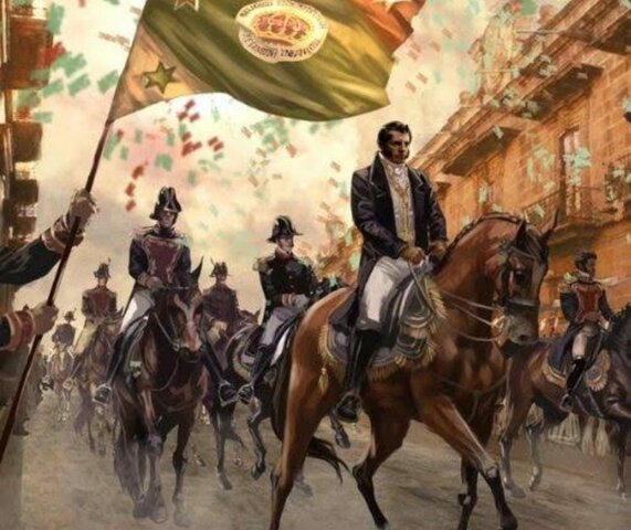 Entrada del Ejercito Trigarante