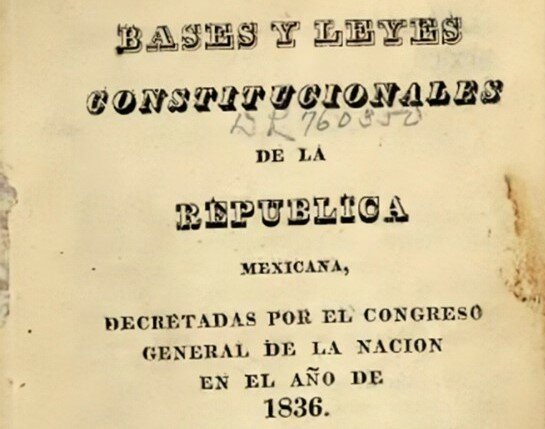 Constitución de 1836