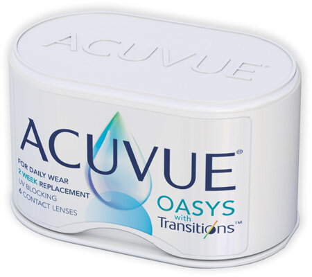 Acuvue se asoció con Transitions Optical para desarrollar lentes de contacto correctores de la visión que pudieran ajustarse a la luz