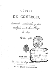Código de Comercio Español de 30 de mayo de 1829