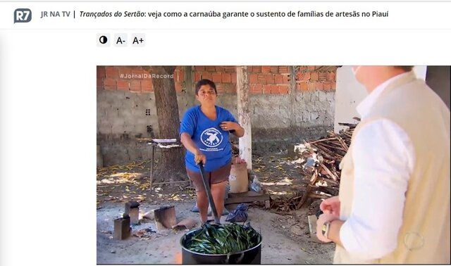 Reportagem Trançados do Sertão