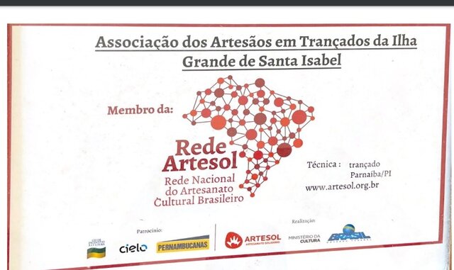 Ingresso na Rede ARTESOL - Rede Nacional do Artesanato Cultural Brasileiro    (até dias atuais)