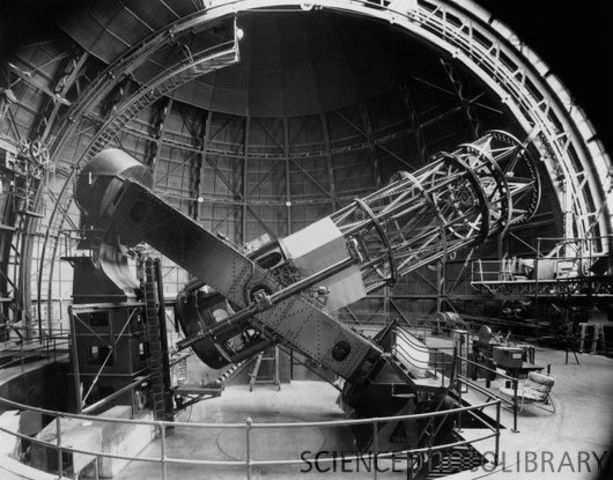 100inch hooker telescope completed