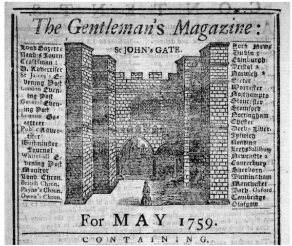 Aparición de las revistas