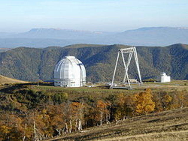 238 inch Alatazimuth telescope completed