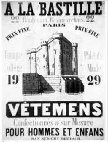 Primeros anuncios de la publicidad moderna