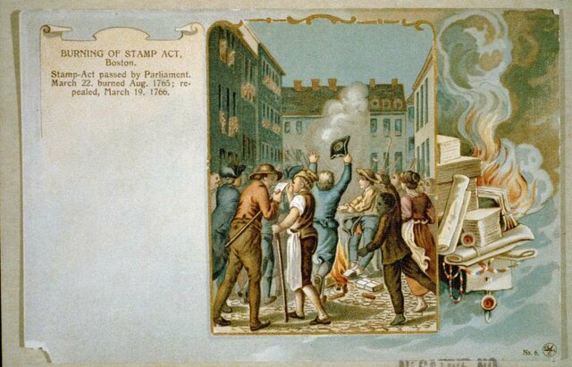 Stamp act of 1765