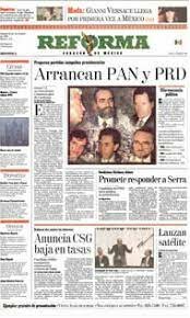 Nace periodico Reforma