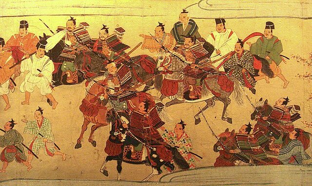 Battle between Ashikaga and Tadayoshi