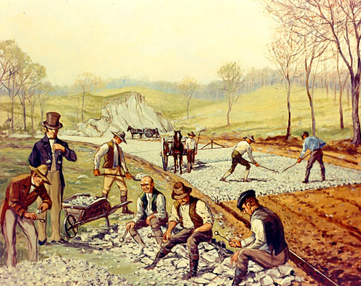 Macadam o Pavimentos Naturales