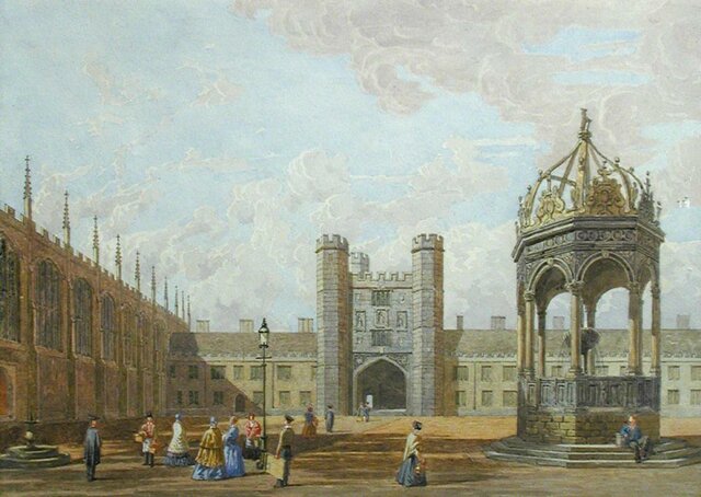 Attends Trinity College, Cambridge as a “sub-sizar” (scholarship student)